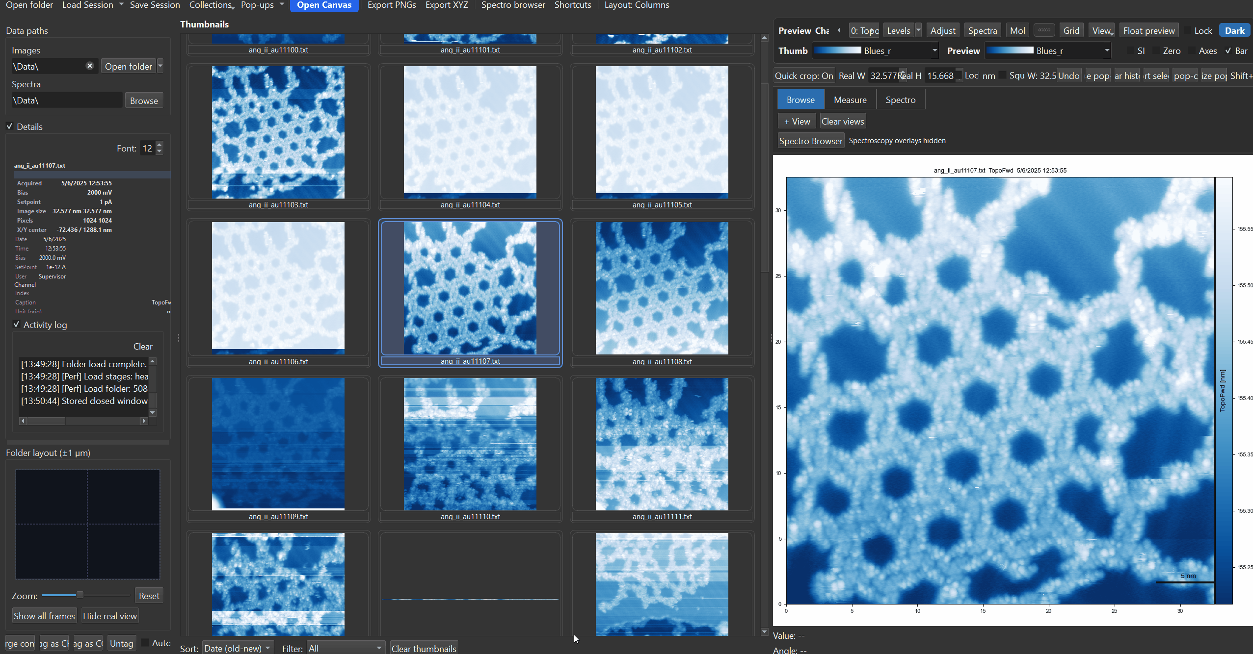 Molecule overlay placement and styling